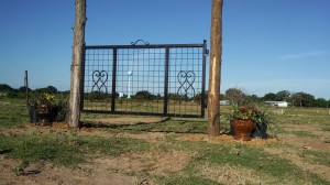 Customizable farm driveway gate panel by JDR Metal Art 2