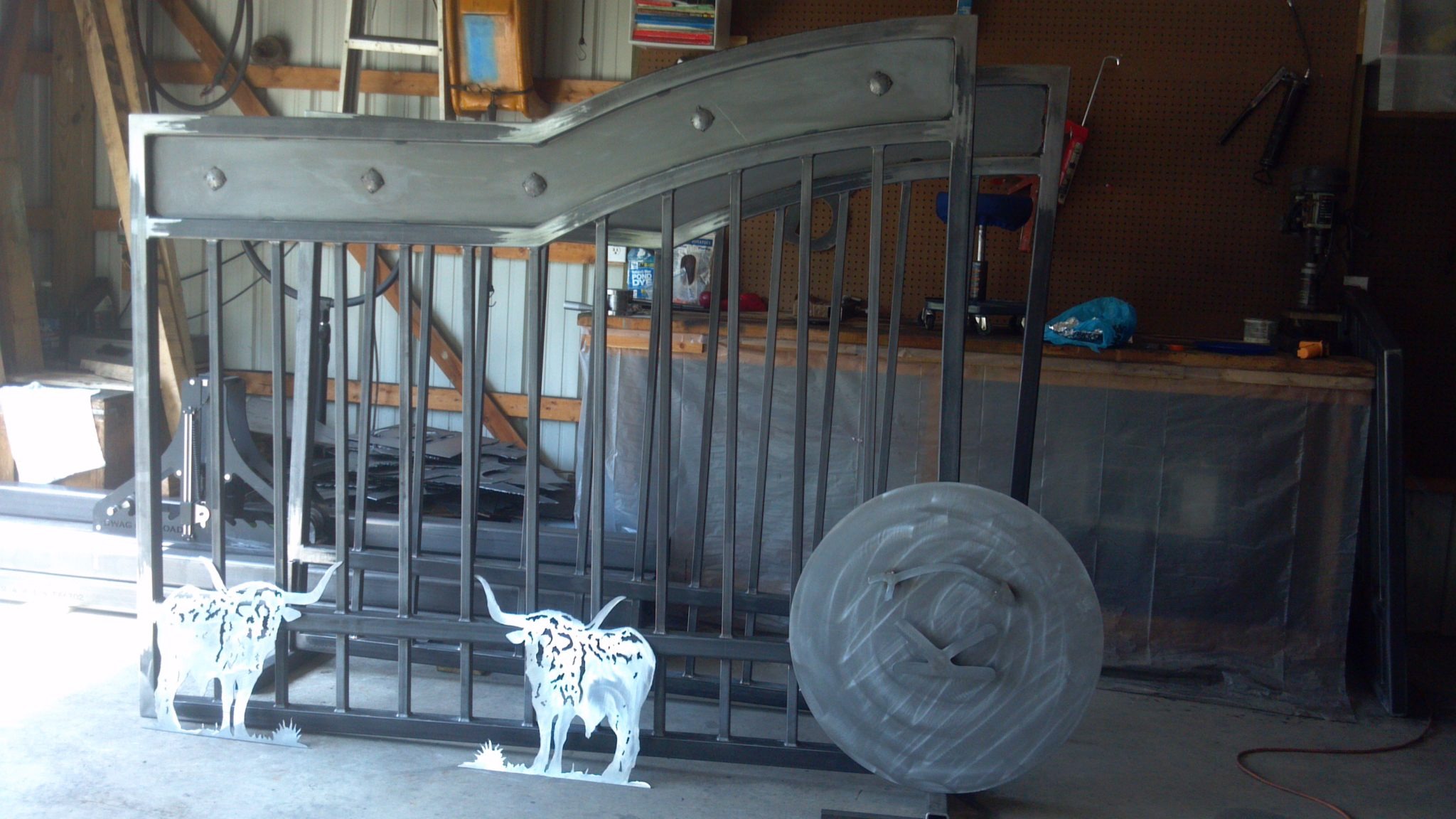 plasma cut ranch gates – Custom Driveway Gates – JDR Metal Art – Iron ...