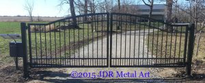 Columbus Ohio Driveway Gates by JDR Metal Art 2015 1