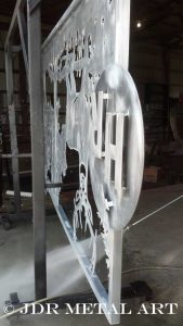 Texas Aluminum Ornamental Gates by JDR Metal Art
