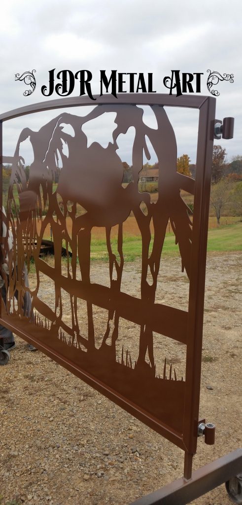 Ranch Gate by JDR Metal Art 2020