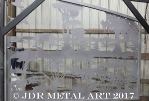 gates alligator theme jdr metal art