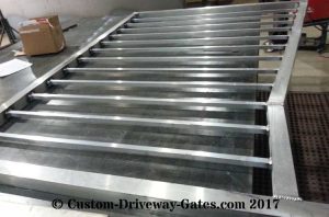 aluminum heavy duty drive gate by jdr metal art june 2017