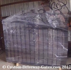 Custom Aluminum Driveway Gates