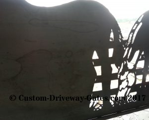 plasma cut gate horse design june 2017