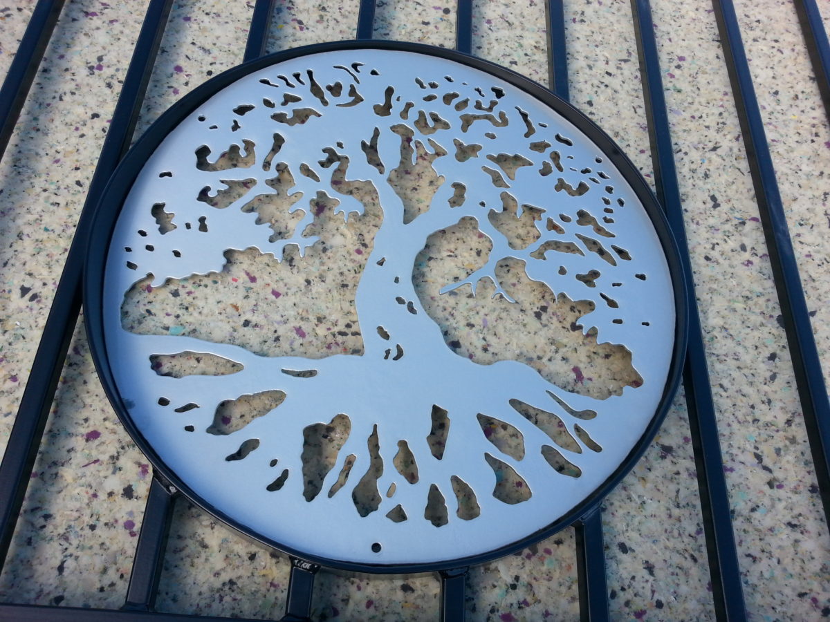 Tree of Life Gate Design - Custom Driveway Gates - JDR Metal Art - Iron ...