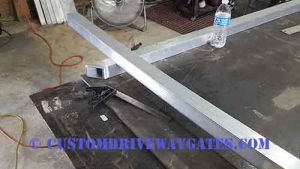 Fitting aluminum gate frame 2 boca raton