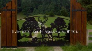 11 single swing deer