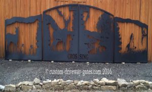 Decorative Driveway Gates and Fence by JDR Metal Art 2016 unsmushed Copy Copy
