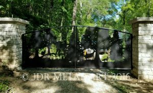 Indiana Driveway Gates by JDR Metal Art 2016 unsmushed
