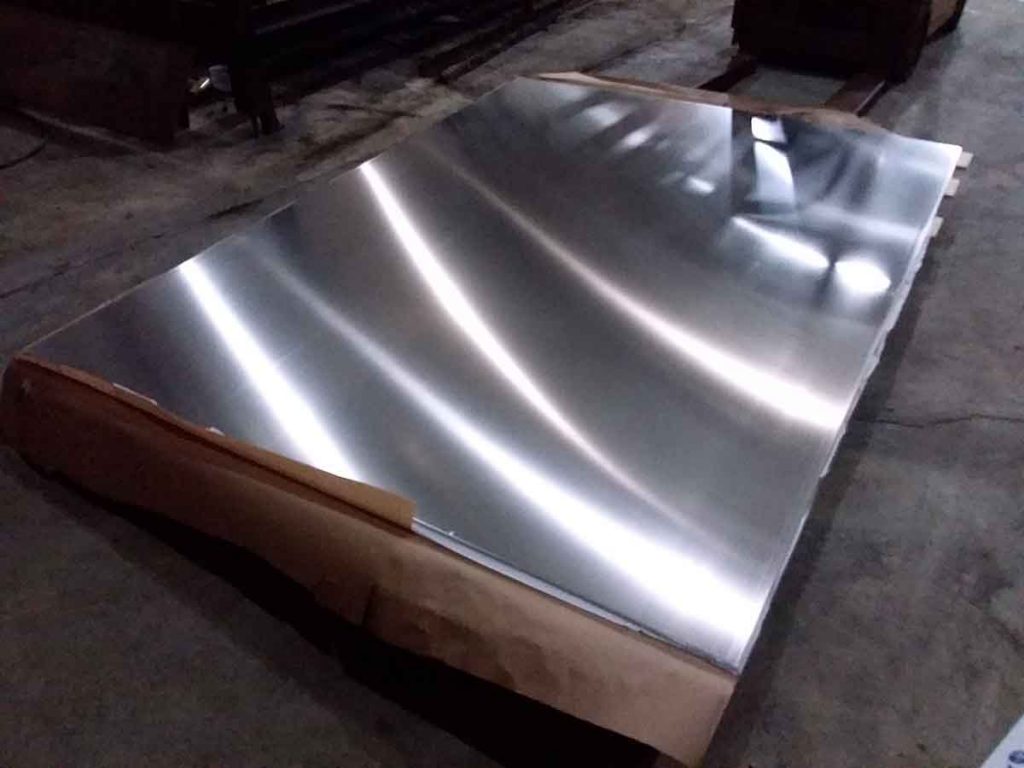 Aluminum sheet for custom farm gate in Ocala, Florida. 