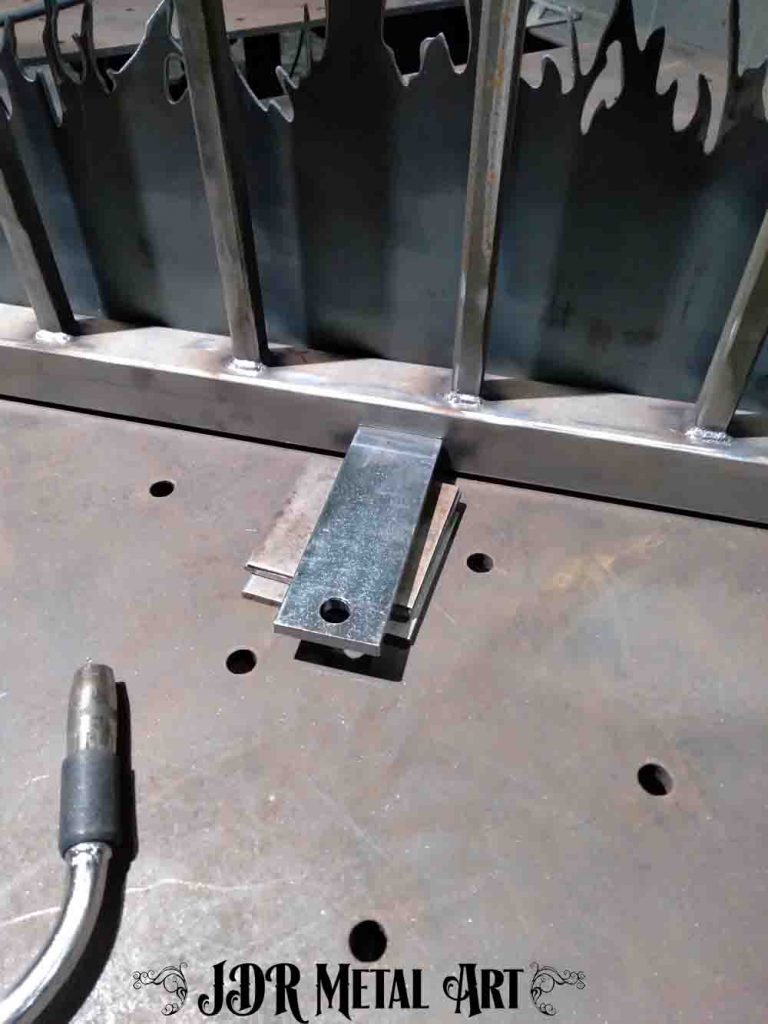 Liftmaster LA 500 driveway gate bracket JDR Metal Art