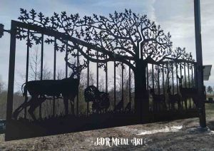 Ranch gates by JDR Metal Art