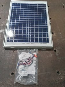 Solar Panel for LA 500 driveway gate opener JDR metal art