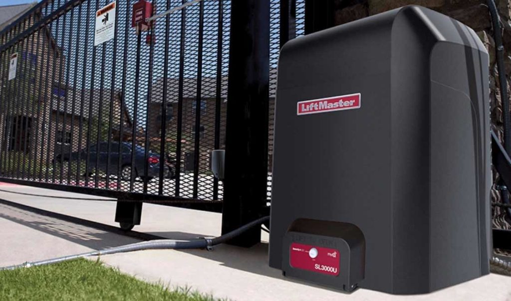 Slide gate system by Liftmaster