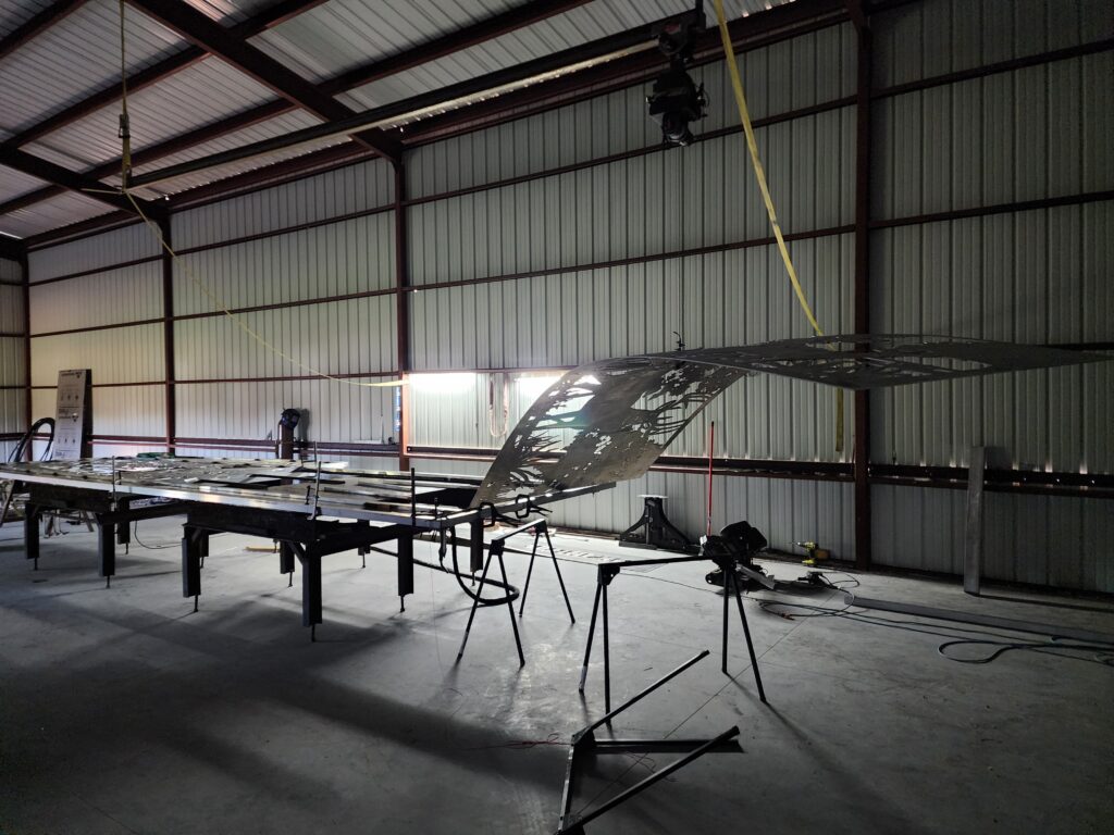 Aluminum sheet for driveway gate that slides