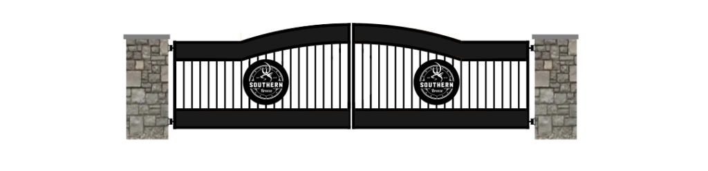 Custom Driveway Gates by JDR Metal Art 5 Driveway gate design with